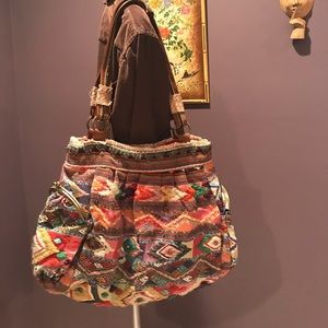 Anthropologie Miss Albright Philadelphia Bag